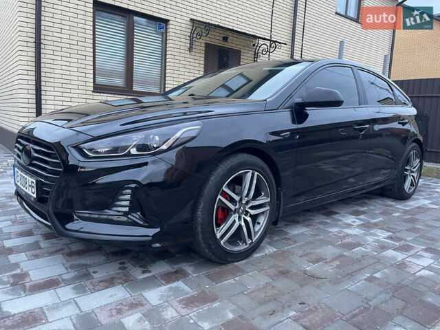 Чорний Хендай Соната, об'ємом двигуна 2 л та пробігом 240 тис. км за 14500 $, фото 16 на Automoto.ua