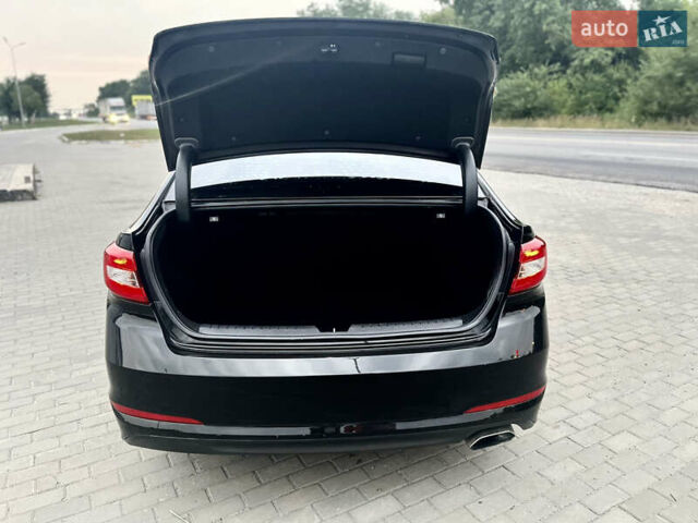 Черный Хендай Соната, объемом двигателя 2.36 л и пробегом 81 тыс. км за 12500 $, фото 12 на Automoto.ua