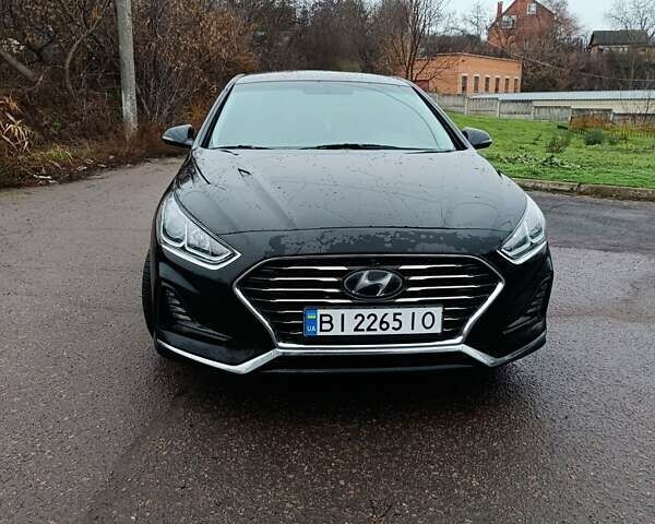 Черный Хендай Соната, объемом двигателя 2.36 л и пробегом 70 тыс. км за 11700 $, фото 6 на Automoto.ua