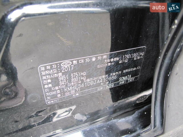 Чорний Хендай Соната, об'ємом двигуна 2 л та пробігом 370 тис. км за 13300 $, фото 18 на Automoto.ua