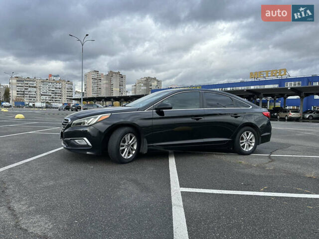 Черный Хендай Соната, объемом двигателя 2.36 л и пробегом 132 тыс. км за 12500 $, фото 10 на Automoto.ua