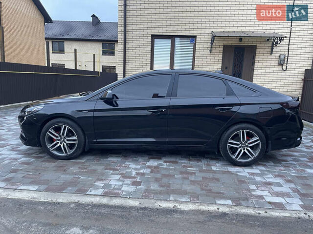 Чорний Хендай Соната, об'ємом двигуна 2 л та пробігом 240 тис. км за 14500 $, фото 15 на Automoto.ua