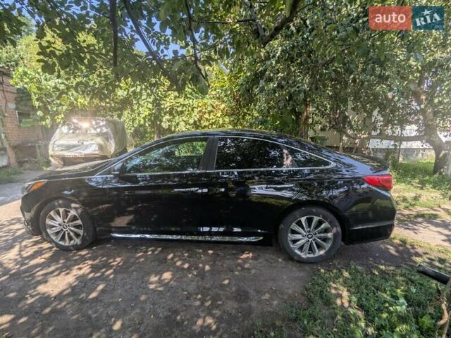 Чорний Хендай Соната, об'ємом двигуна 2.36 л та пробігом 162 тис. км за 13000 $, фото 6 на Automoto.ua