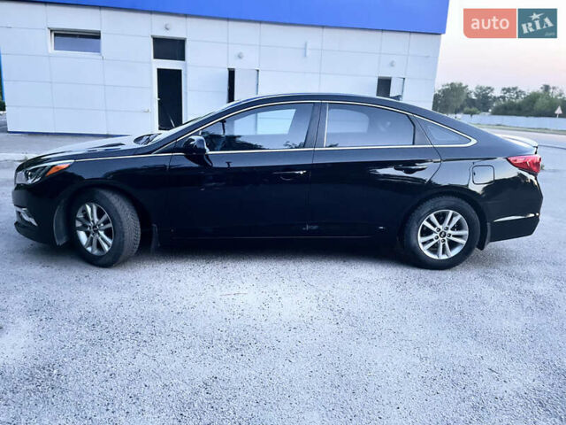 Черный Хендай Соната, объемом двигателя 2.36 л и пробегом 81 тыс. км за 12500 $, фото 11 на Automoto.ua