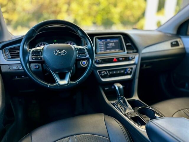 Черный Хендай Соната, объемом двигателя 2.4 л и пробегом 173 тыс. км за 11799 $, фото 8 на Automoto.ua