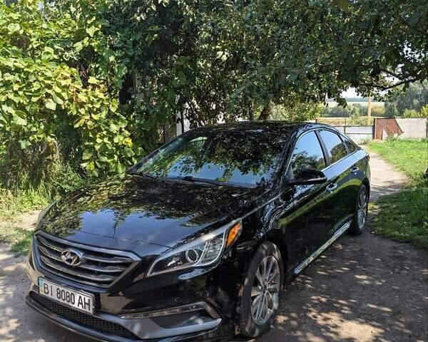 Чорний Хендай Соната, об'ємом двигуна 2.36 л та пробігом 162 тис. км за 13000 $, фото 3 на Automoto.ua