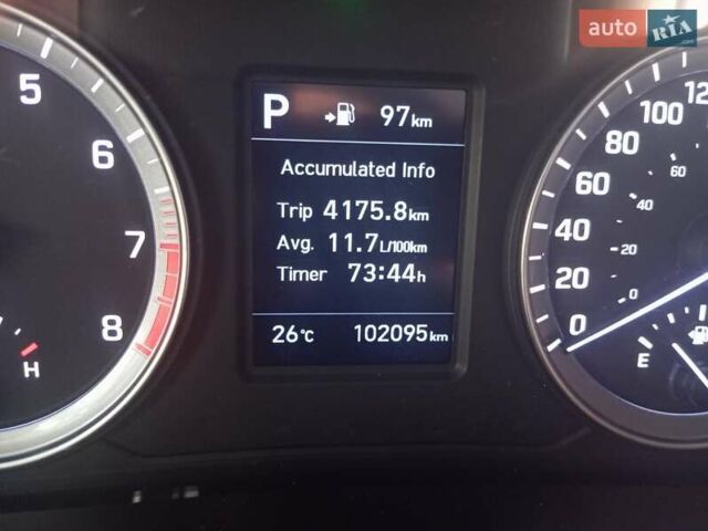 Чорний Хендай Соната, об'ємом двигуна 2.36 л та пробігом 103 тис. км за 12100 $, фото 7 на Automoto.ua