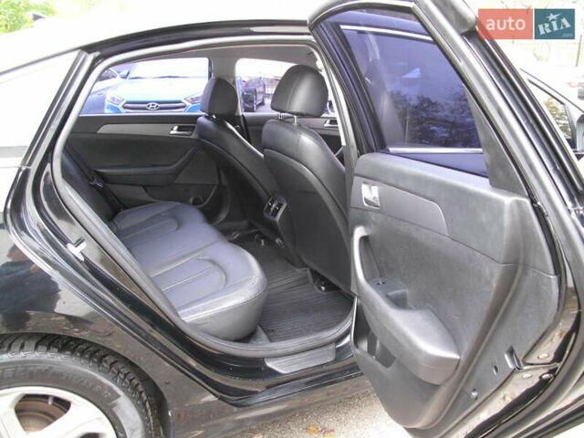 Чорний Хендай Соната, об'ємом двигуна 2 л та пробігом 396 тис. км за 14500 $, фото 62 на Automoto.ua