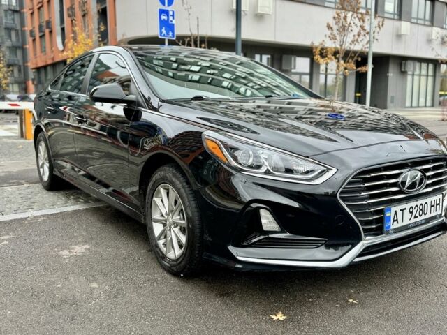 Черный Хендай Соната, объемом двигателя 2.4 л и пробегом 91 тыс. км за 10900 $, фото 2 на Automoto.ua