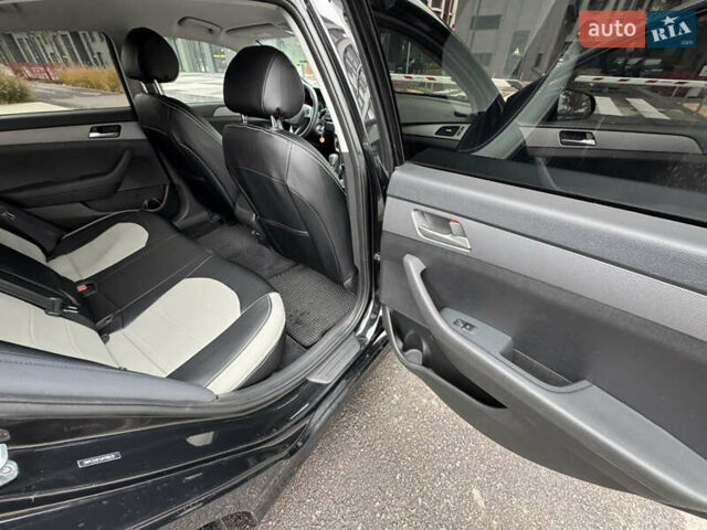 Черный Хендай Соната, объемом двигателя 2.4 л и пробегом 91 тыс. км за 11900 $, фото 37 на Automoto.ua