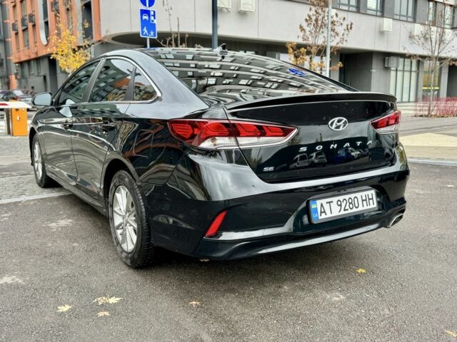 Черный Хендай Соната, объемом двигателя 2.4 л и пробегом 91 тыс. км за 10900 $, фото 6 на Automoto.ua