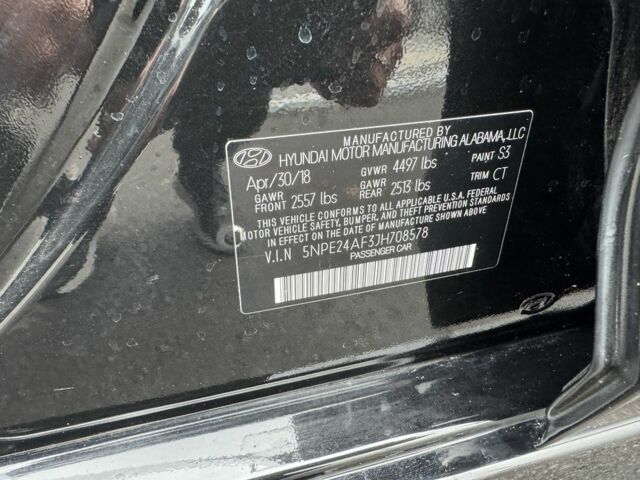 Черный Хендай Соната, объемом двигателя 2.4 л и пробегом 91 тыс. км за 10900 $, фото 19 на Automoto.ua