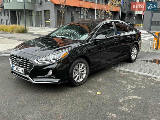 Черный Хендай Соната, объемом двигателя 2.4 л и пробегом 91 тыс. км за 11900 $, фото 4 на Automoto.ua