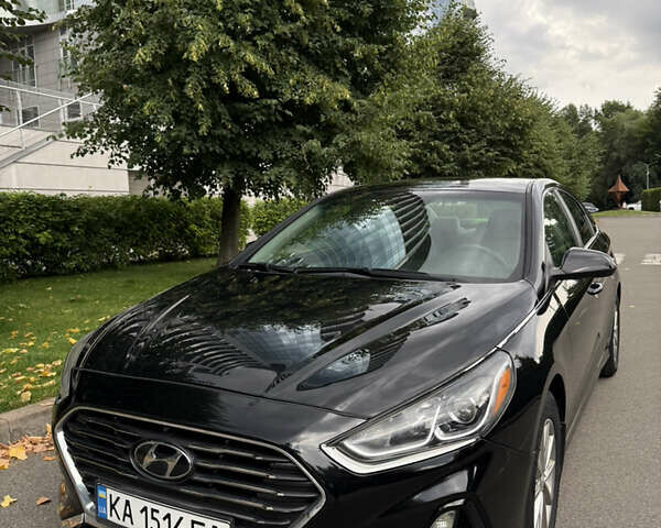 Черный Хендай Соната, объемом двигателя 2.4 л и пробегом 84 тыс. км за 13500 $, фото 8 на Automoto.ua