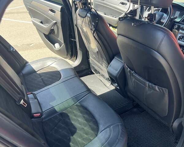 Черный Хендай Соната, объемом двигателя 2.36 л и пробегом 134 тыс. км за 14900 $, фото 20 на Automoto.ua