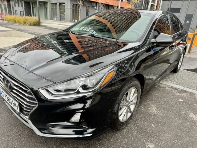 Черный Хендай Соната, объемом двигателя 2.4 л и пробегом 91 тыс. км за 10900 $, фото 3 на Automoto.ua