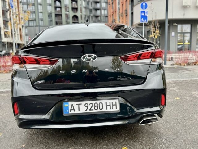 Черный Хендай Соната, объемом двигателя 2.4 л и пробегом 91 тыс. км за 10900 $, фото 8 на Automoto.ua