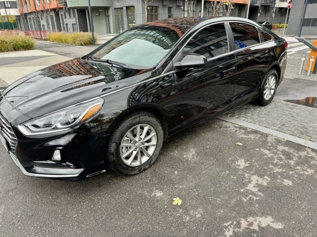 Черный Хендай Соната, объемом двигателя 2.4 л и пробегом 91 тыс. км за 10900 $, фото 4 на Automoto.ua