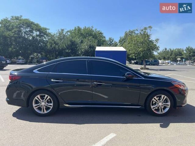 Черный Хендай Соната, объемом двигателя 2.36 л и пробегом 134 тыс. км за 14900 $, фото 7 на Automoto.ua