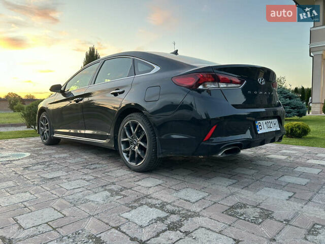 Чорний Хендай Соната, об'ємом двигуна 2 л та пробігом 102 тис. км за 14800 $, фото 7 на Automoto.ua