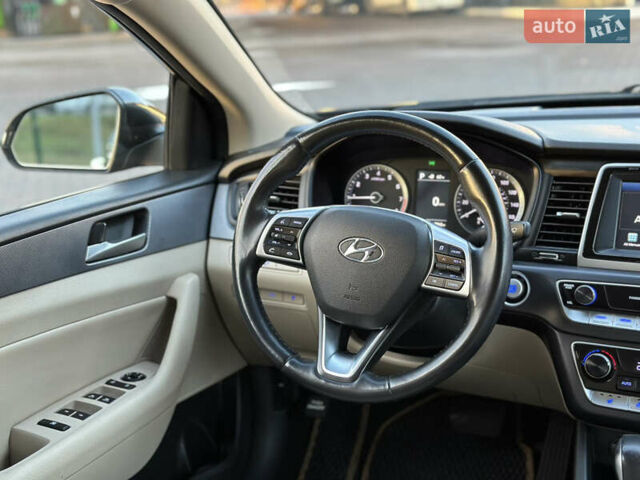 Черный Хендай Соната, объемом двигателя 2.4 л и пробегом 140 тыс. км за 13600 $, фото 20 на Automoto.ua