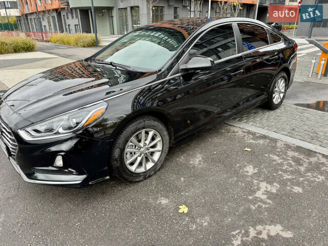 Черный Хендай Соната, объемом двигателя 2.4 л и пробегом 91 тыс. км за 11900 $, фото 11 на Automoto.ua