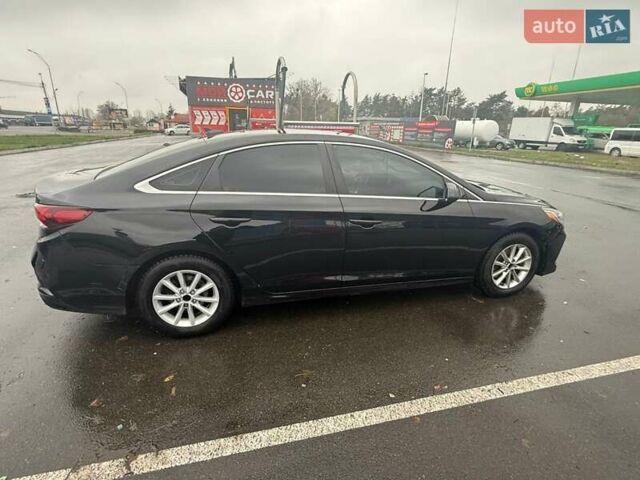 Черный Хендай Соната, объемом двигателя 2.36 л и пробегом 81 тыс. км за 12600 $, фото 13 на Automoto.ua