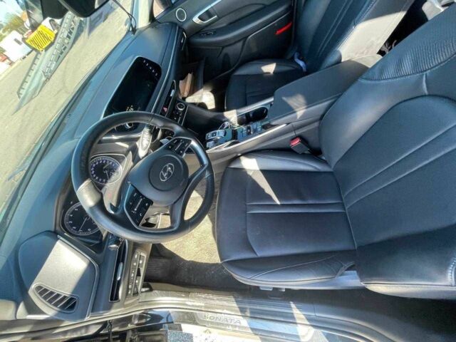 Черный Хендай Соната, объемом двигателя 2 л и пробегом 145 тыс. км за 15600 $, фото 5 на Automoto.ua