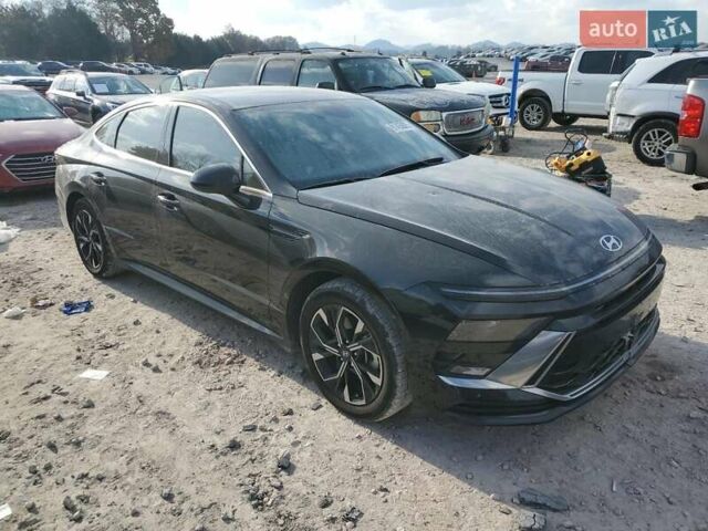 Черный Хендай Соната, объемом двигателя 2.5 л и пробегом 38 тыс. км за 9800 $, фото 3 на Automoto.ua