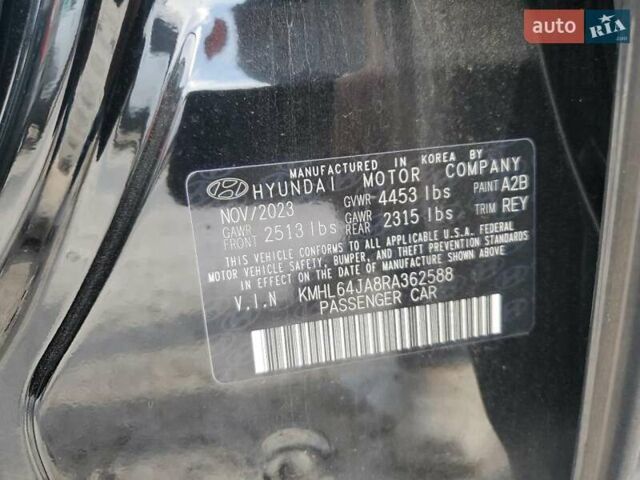 Черный Хендай Соната, объемом двигателя 2.5 л и пробегом 38 тыс. км за 9800 $, фото 11 на Automoto.ua