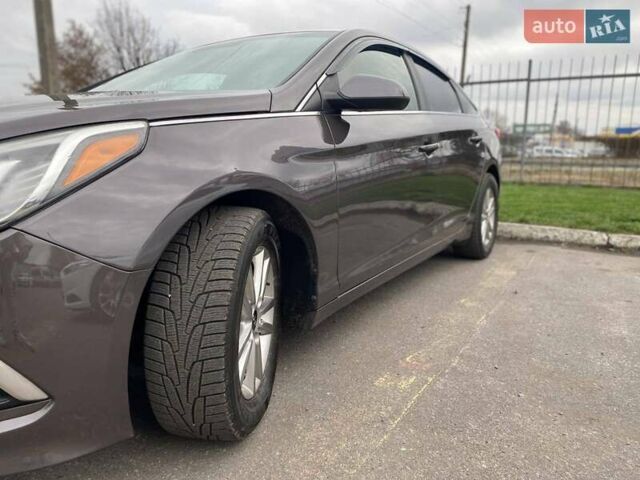 Коричневый Хендай Соната, объемом двигателя 2.36 л и пробегом 140 тыс. км за 8699 $, фото 3 на Automoto.ua