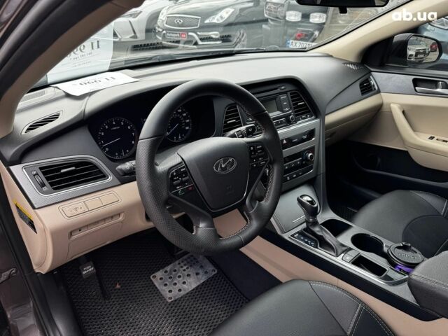 Хендай Соната 2017 в Харькове на Automoto.ua Коричневый Хендай Соната, объемом двигателя 2.4 л и пробегом 129 тыс. км за 11990 $, фото 11 на Automoto.ua
