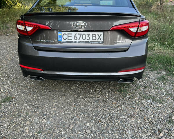 Коричневий Хендай Соната, об'ємом двигуна 2.4 л та пробігом 33 тис. км за 19712 $, фото 1 на Automoto.ua