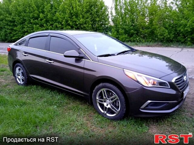 Коричневый Хендай Соната, объемом двигателя 2.4 л и пробегом 240 тыс. км за 11500 $, фото 6 на Automoto.ua