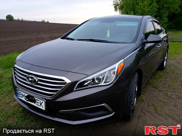 Коричневый Хендай Соната, объемом двигателя 2.4 л и пробегом 240 тыс. км за 11500 $, фото 7 на Automoto.ua