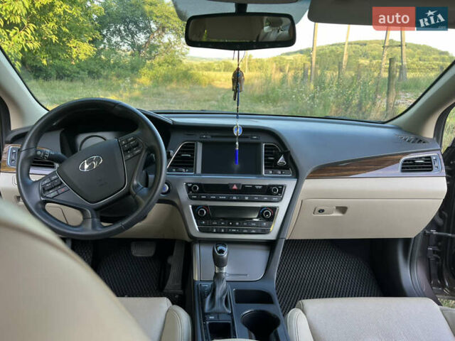 Коричневий Хендай Соната, об'ємом двигуна 2.4 л та пробігом 33 тис. км за 19712 $, фото 3 на Automoto.ua