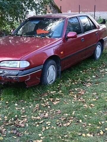 Червоний Хендай Соната, об'ємом двигуна 2 л та пробігом 270 тис. км за 1200 $, фото 1 на Automoto.ua