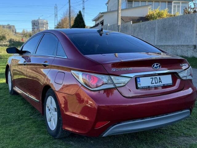 Красный Хендай Соната, объемом двигателя 2.4 л и пробегом 255 тыс. км за 8750 $, фото 2 на Automoto.ua