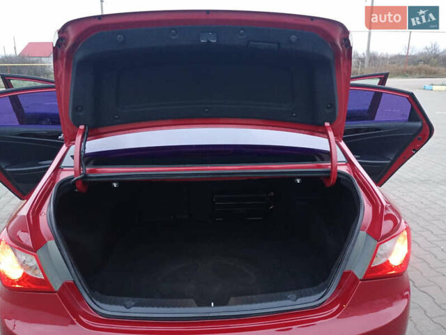 Красный Хендай Соната, объемом двигателя 2.4 л и пробегом 187 тыс. км за 8200 $, фото 15 на Automoto.ua