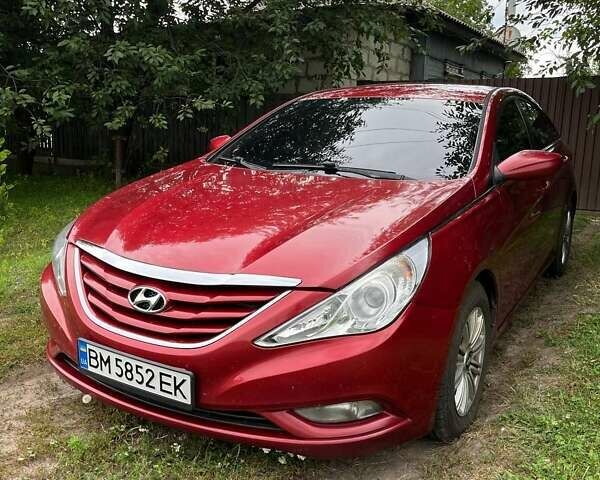 Красный Хендай Соната, объемом двигателя 2.4 л и пробегом 174 тыс. км за 7600 $, фото 10 на Automoto.ua