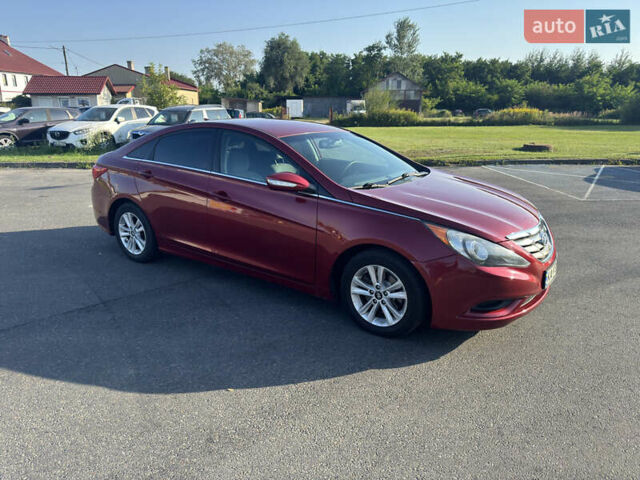 Червоний Хендай Соната, об'ємом двигуна 2.36 л та пробігом 111 тис. км за 9000 $, фото 1 на Automoto.ua