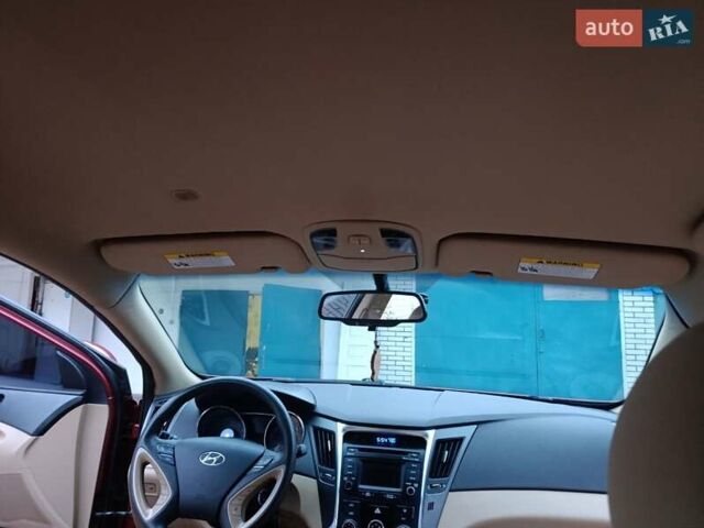 Красный Хендай Соната, объемом двигателя 2.36 л и пробегом 184 тыс. км за 6900 $, фото 14 на Automoto.ua