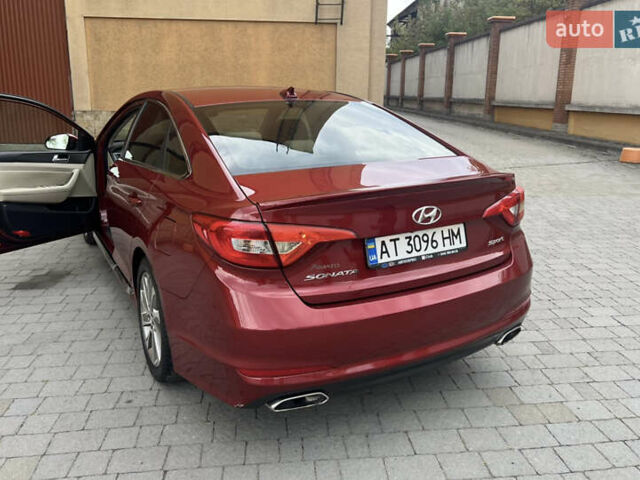 Червоний Хендай Соната, об'ємом двигуна 2.36 л та пробігом 210 тис. км за 9757 $, фото 4 на Automoto.ua