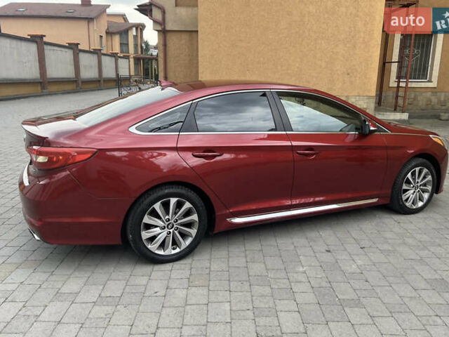 Червоний Хендай Соната, об'ємом двигуна 2.36 л та пробігом 210 тис. км за 9757 $, фото 2 на Automoto.ua
