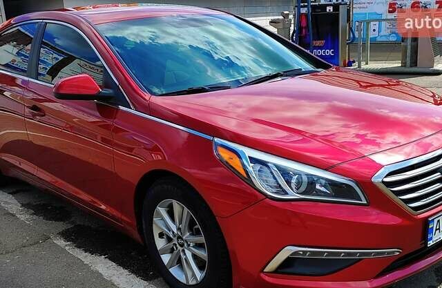 Красный Хендай Соната, объемом двигателя 2.4 л и пробегом 154 тыс. км за 10000 $, фото 7 на Automoto.ua