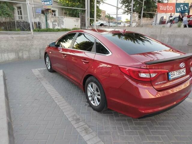 Красный Хендай Соната, объемом двигателя 2.36 л и пробегом 199 тыс. км за 11000 $, фото 7 на Automoto.ua