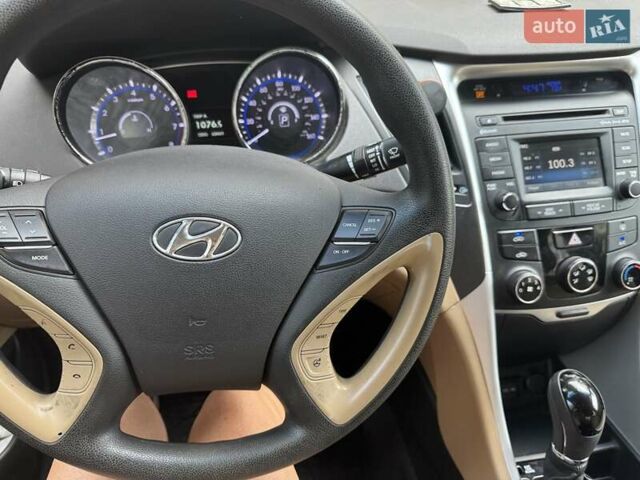 Красный Хендай Соната, объемом двигателя 2.4 л и пробегом 104 тыс. км за 9600 $, фото 5 на Automoto.ua