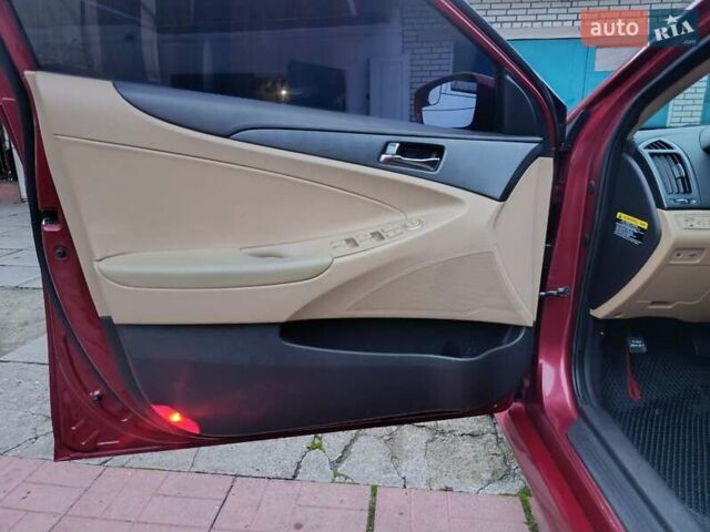 Красный Хендай Соната, объемом двигателя 2.36 л и пробегом 184 тыс. км за 6900 $, фото 25 на Automoto.ua