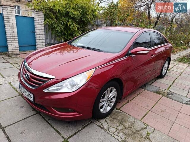 Красный Хендай Соната, объемом двигателя 2.36 л и пробегом 183 тыс. км за 6500 $, фото 14 на Automoto.ua