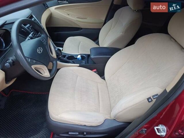 Красный Хендай Соната, объемом двигателя 2.36 л и пробегом 184 тыс. км за 6900 $, фото 20 на Automoto.ua